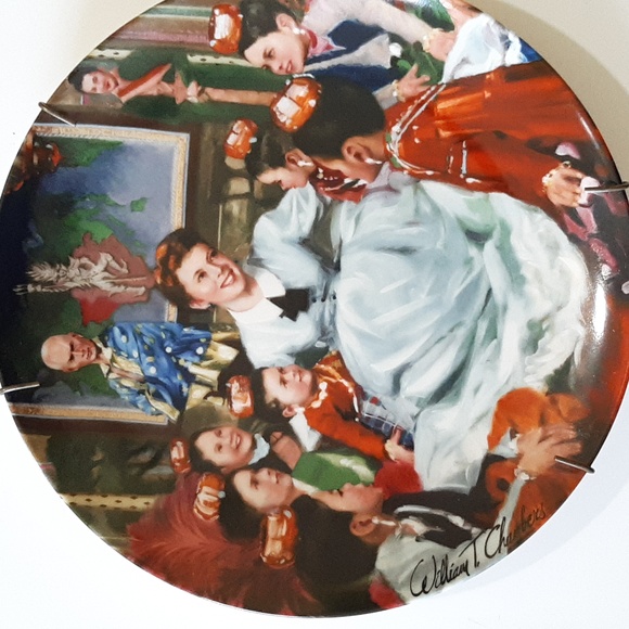 4 numbered plates from Edwin M. Knowles, The King And I - Picture 4 of 6